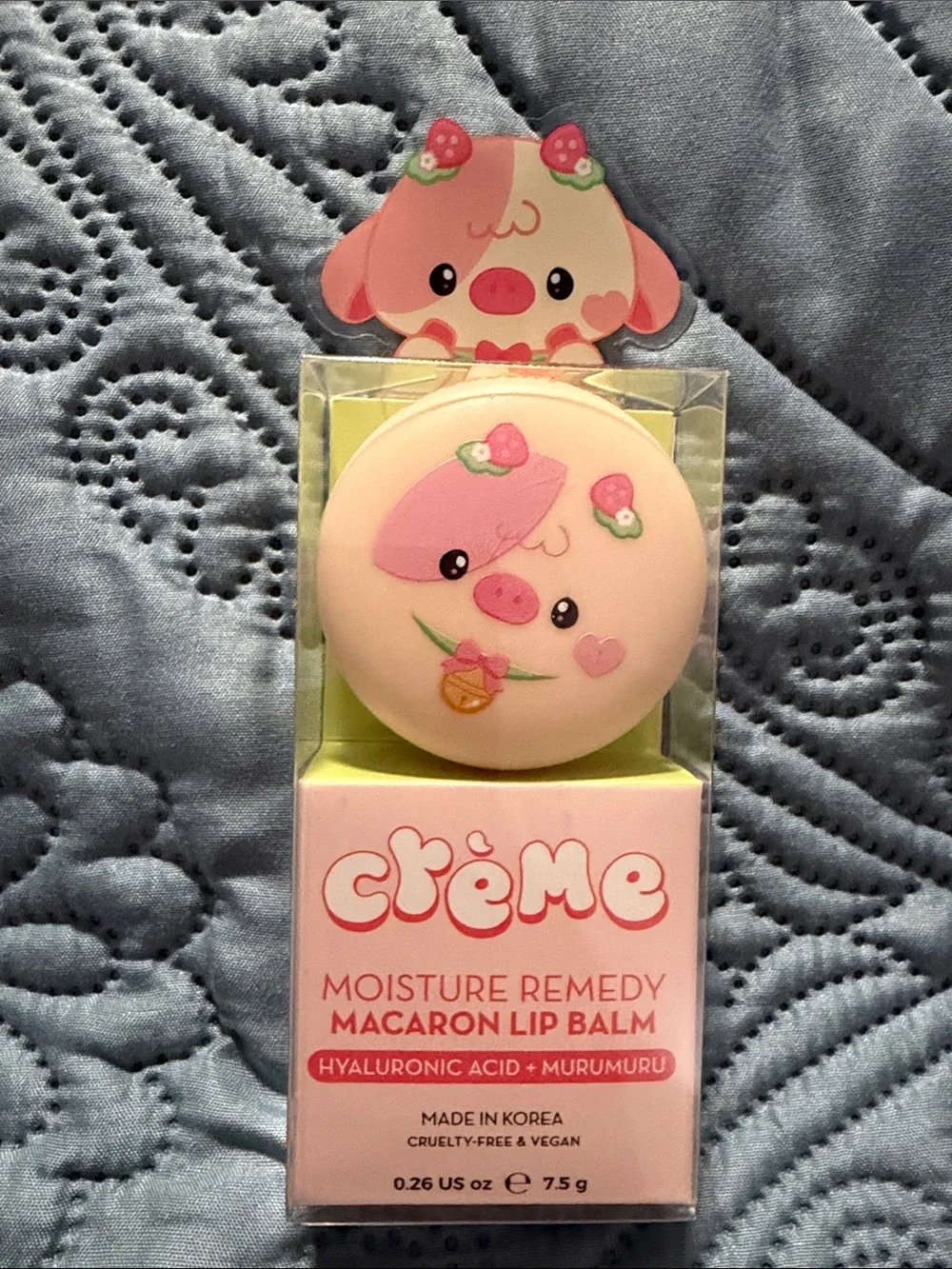 crème Moisture Remedy Macaron Lip Balm - Pink